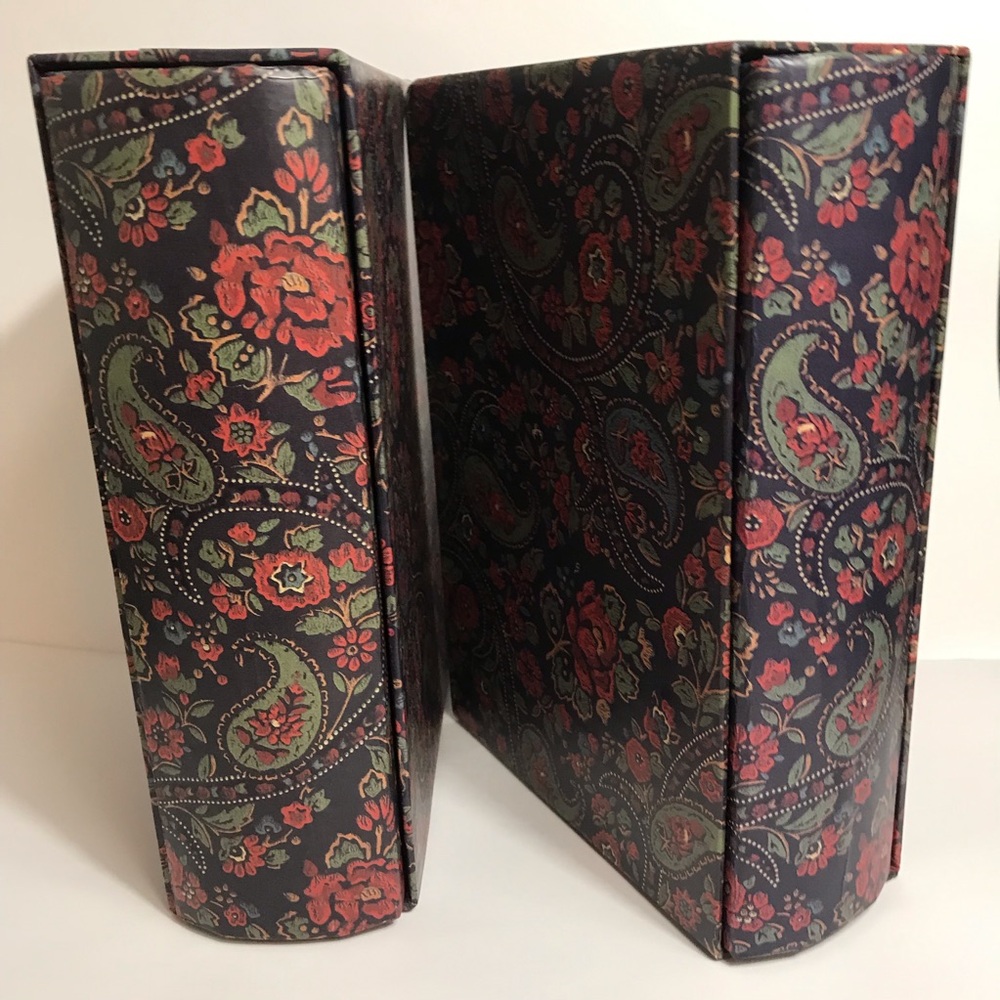 Photo Album Book Holds 54 3.5 x 5" Photos Vintage Flowers Turkish Cucumber